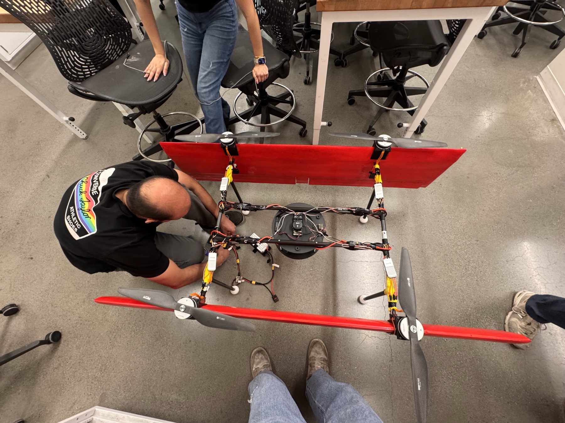 Quetzal V2 team build photo IMG 8601